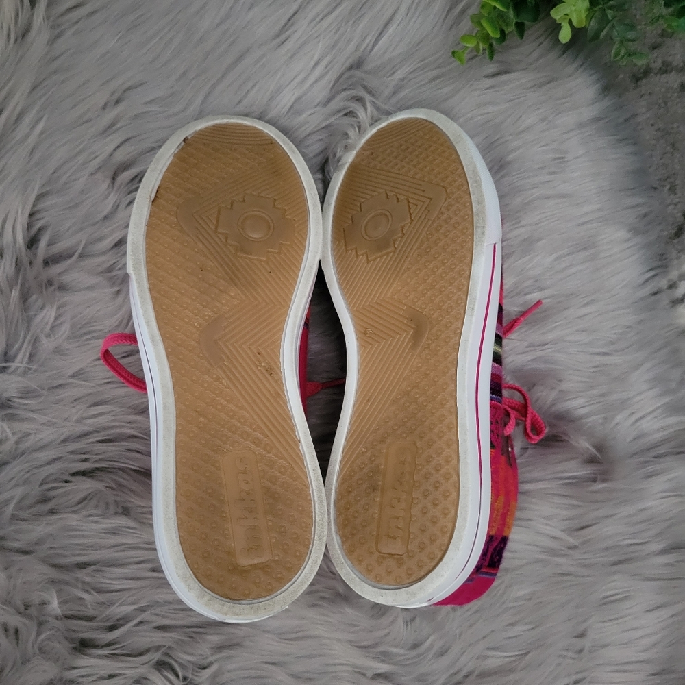 Inkkas Pink Multi-Color High-Top Sneakers - Picture 11 of 14